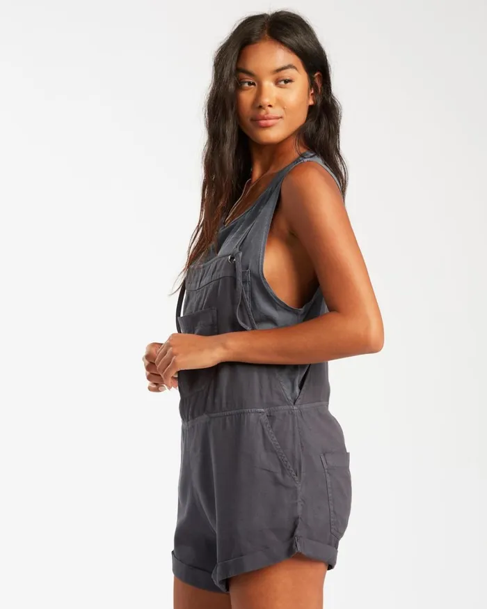 Billabong Dresses Women Wild Pursuit Romper Ink Billabong Dresses Women Wild Pursuit Romper Ink