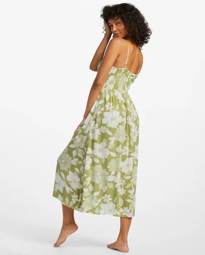 Billabong Dresses Women Your Babe Midi Dress Seaweed Billabong Dresses Women Your Babe Midi Dress Seaweed