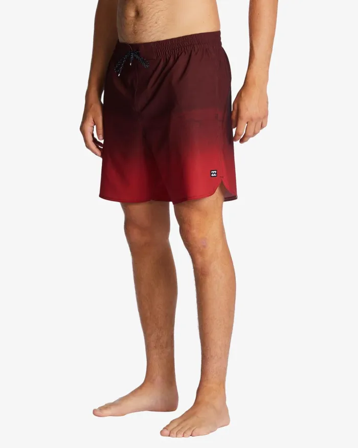 Billabong Elastic Waist Boardshorts Men 73 Ciclo Layback 17034 Boardshorts Brick Billabong Elastic Waist Boardshorts Men 73 Ciclo Layback 17034 Boardshorts Brick