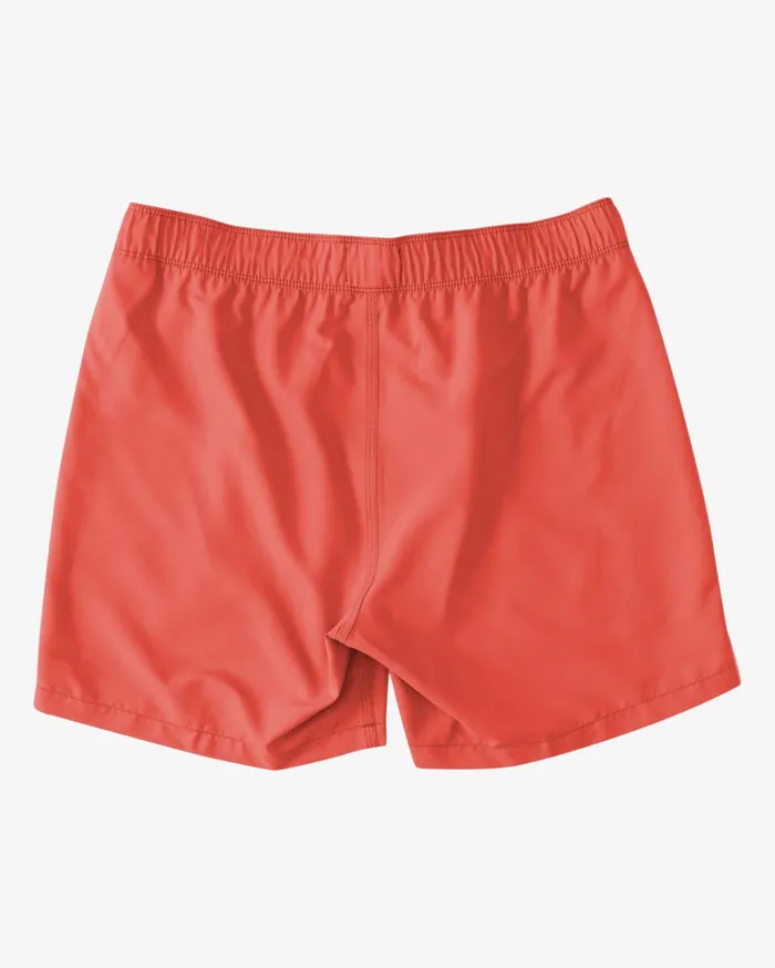 Billabong Elastic Waist Boardshorts Men All Day Layback 16034 Boardshorts Coral Billabong Elastic Waist Boardshorts Men All Day Layback 16034 Boardshorts Coral
