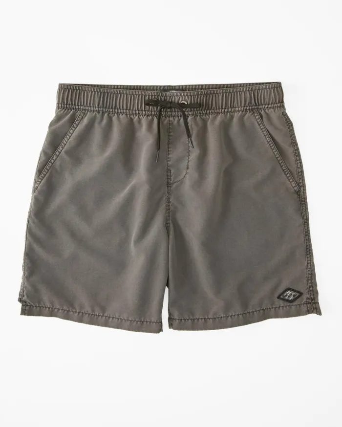 Billabong Elastic Waist Boardshorts Men All Day Layback 17034 Boardshorts Black Billabong Elastic Waist Boardshorts Men All Day Layback 17034 Boardshorts Black
