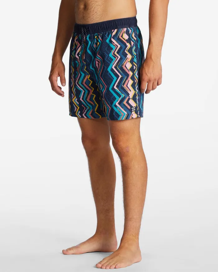 Billabong Elastic Waist Boardshorts Men Sundays Layback 17034 Boardshorts Blue Haze Billabong Elastic Waist Boardshorts Men Sundays Layback 17034 Boardshorts Blue Haze