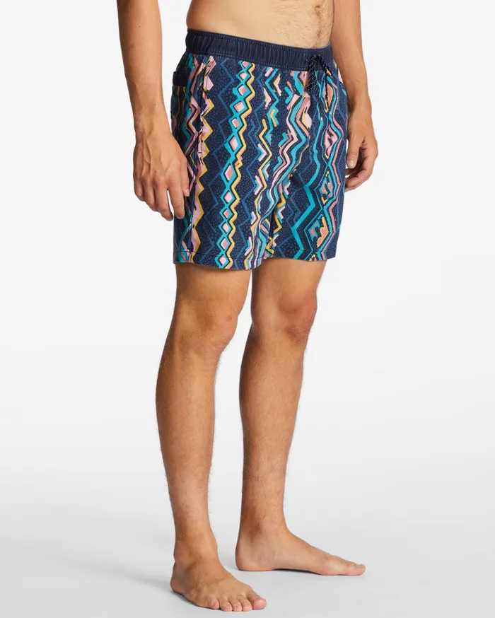 Billabong Elastic Waist Boardshorts Men Sundays Layback 17034 Boardshorts Blue Haze Billabong Elastic Waist Boardshorts Men Sundays Layback 17034 Boardshorts Blue Haze