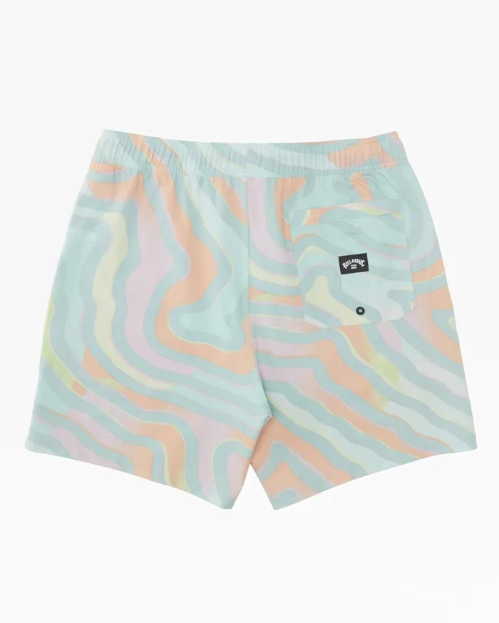 Billabong Elastic Waist Boardshorts Men Sundays Layback 17034 Boardshorts Dusty Jade Billabong Elastic Waist Boardshorts Men Sundays Layback 17034 Boardshorts Dusty Jade
