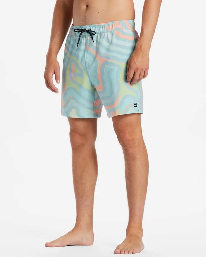 Billabong Elastic Waist Boardshorts Men Sundays Layback 17034 Boardshorts Dusty Jade Billabong Elastic Waist Boardshorts Men Sundays Layback 17034 Boardshorts Dusty Jade