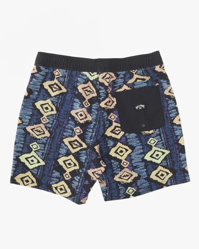 Billabong Elastic Waist Boardshorts Men Sundays Layback 17034 Boardshorts Harbor Billabong Elastic Waist Boardshorts Men Sundays Layback 17034 Boardshorts Harbor