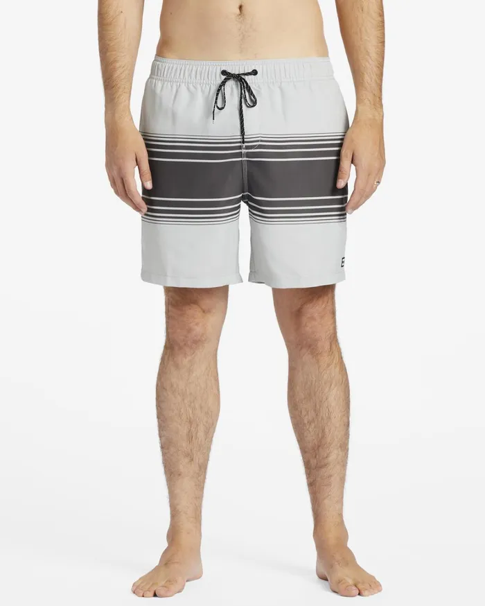 Billabong Elastic Waist Boardshorts Men Vacay Layback 17034 Boardshorts Charcoal Billabong Elastic Waist Boardshorts Men Vacay Layback 17034 Boardshorts Charcoal