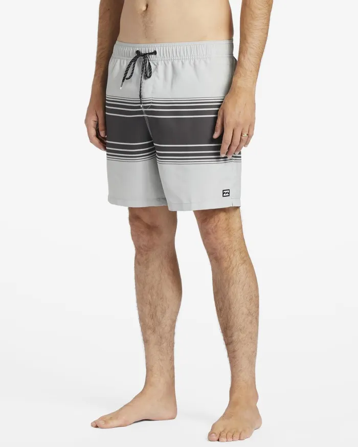 Billabong Elastic Waist Boardshorts Men Vacay Layback 17034 Boardshorts Charcoal Billabong Elastic Waist Boardshorts Men Vacay Layback 17034 Boardshorts Charcoal