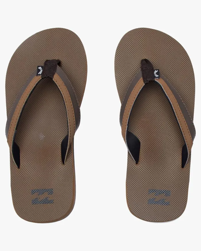 Billabong Flip Flops Men Boy039s All Day Impact Sandals Camel