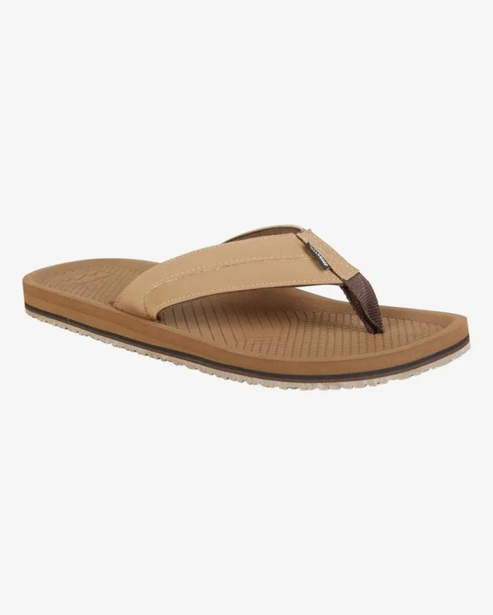 Billabong Flip Flops Men Offshore Impact Sandals Camel Billabong Flip Flops Men Offshore Impact Sandals Camel