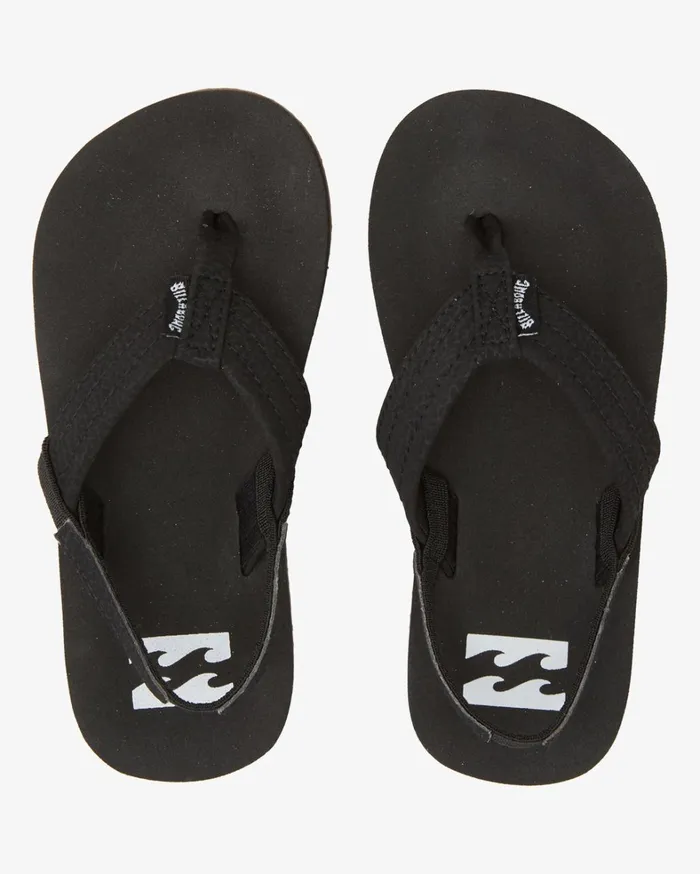Billabong Flip Flops Men Stoked Sandals Black