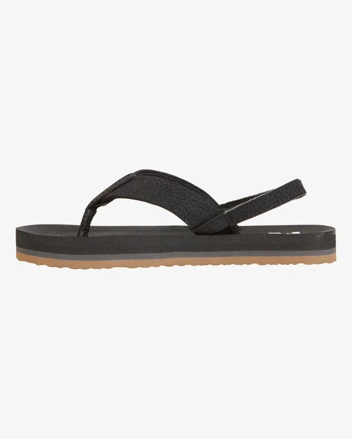 Billabong Flip Flops Men Stoked Sandals Black Billabong Flip Flops Men Stoked Sandals Black