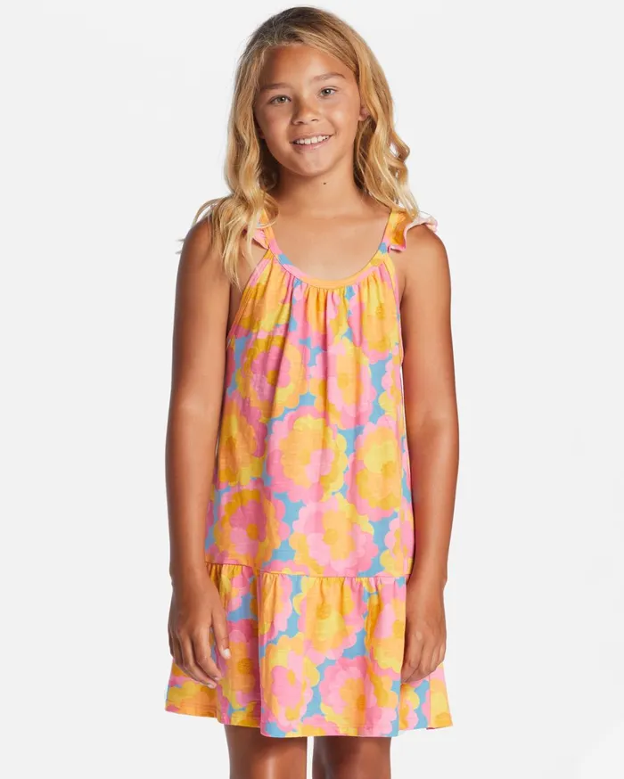 Billabong Girls039 Dresses and Rompers Women Girl039s Sand Castles Strappy Dress Summer Sky