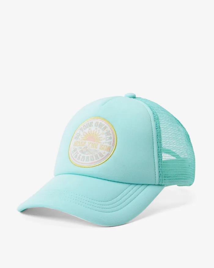Billabong Girls039 Hats Women Girls039 Ohana Trucker Hat Seafoam