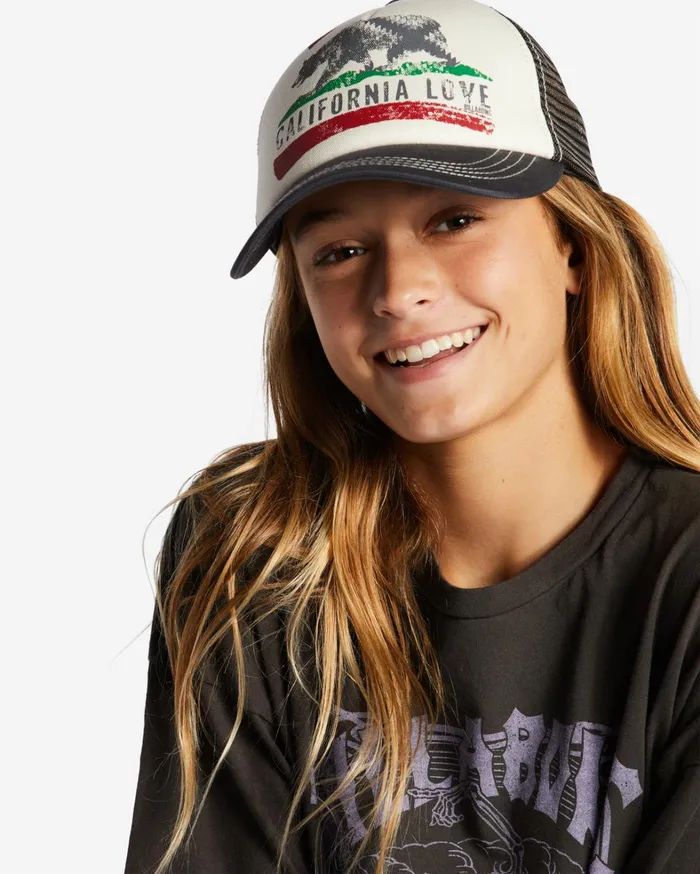 Billabong Girls039 Hats Women Girls039 Pitstop Jr Trucker Hat Char