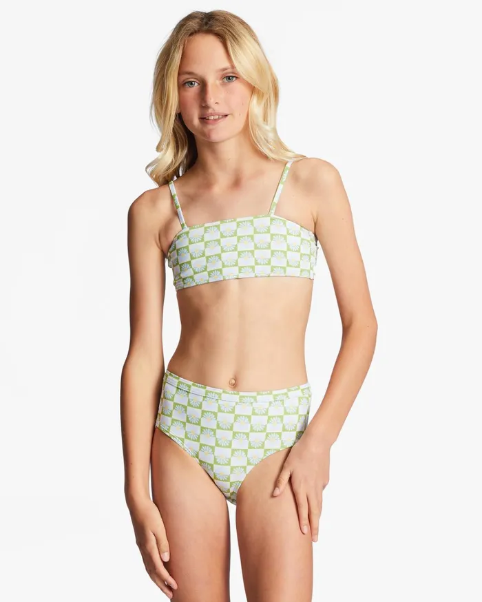 Billabong Girls039 Swimwear Women Girl039s 416 Daze All Day Strappy Tank TwoPiece Swim Set Moss Meadow Billabong Girls039 Swimwear Women Girl039s 416 Daze All Day Strappy Tank TwoPiece Swim Set Moss Meadow