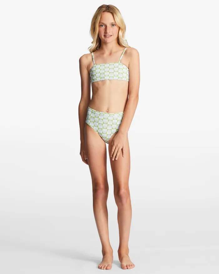 Billabong Girls039 Swimwear Women Girl039s 416 Daze All Day Strappy Tank TwoPiece Swim Set Moss Meadow Billabong Girls039 Swimwear Women Girl039s 416 Daze All Day Strappy Tank TwoPiece Swim Set Moss Meadow
