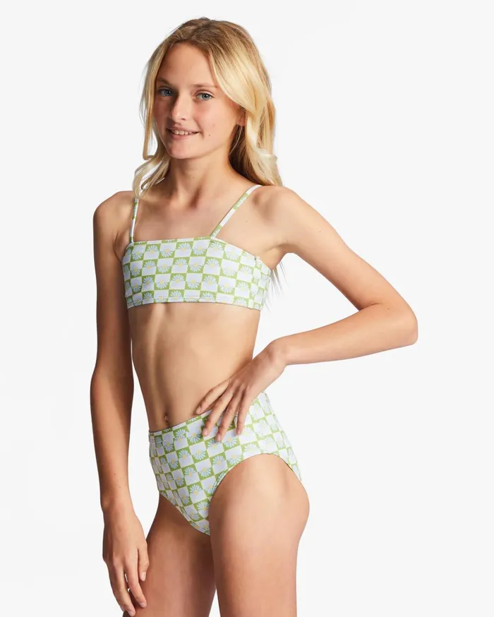 Billabong Girls039 Swimwear Women Girl039s 416 Daze All Day Strappy Tank TwoPiece Swim Set Moss Meadow Billabong Girls039 Swimwear Women Girl039s 416 Daze All Day Strappy Tank TwoPiece Swim Set Moss Meadow