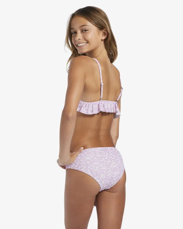 Billabong Girls039 Swimwear Women Girl039s 416 Flowerside Triangle TwoPiece Swim Set Lilac Dream Billabong Girls039 Swimwear Women Girl039s 416 Flowerside Triangle TwoPiece Swim Set Lilac Dream