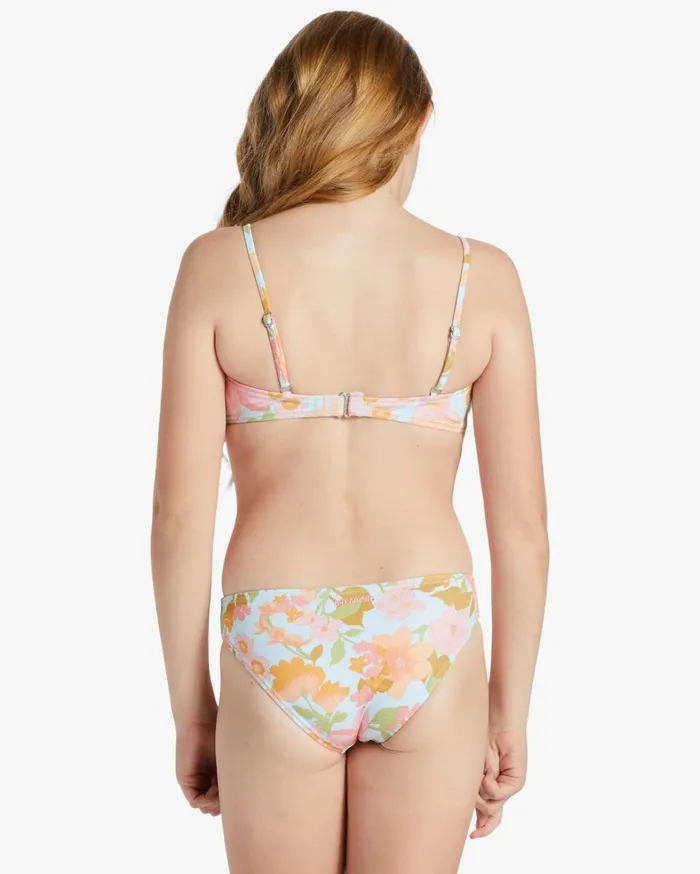 Billabong Girls039 Swimwear Women Girl039s Blown Away Two Piece Bralette Bikini Set Multi Billabong Girls039 Swimwear Women Girl039s Blown Away Two Piece Bralette Bikini Set Multi