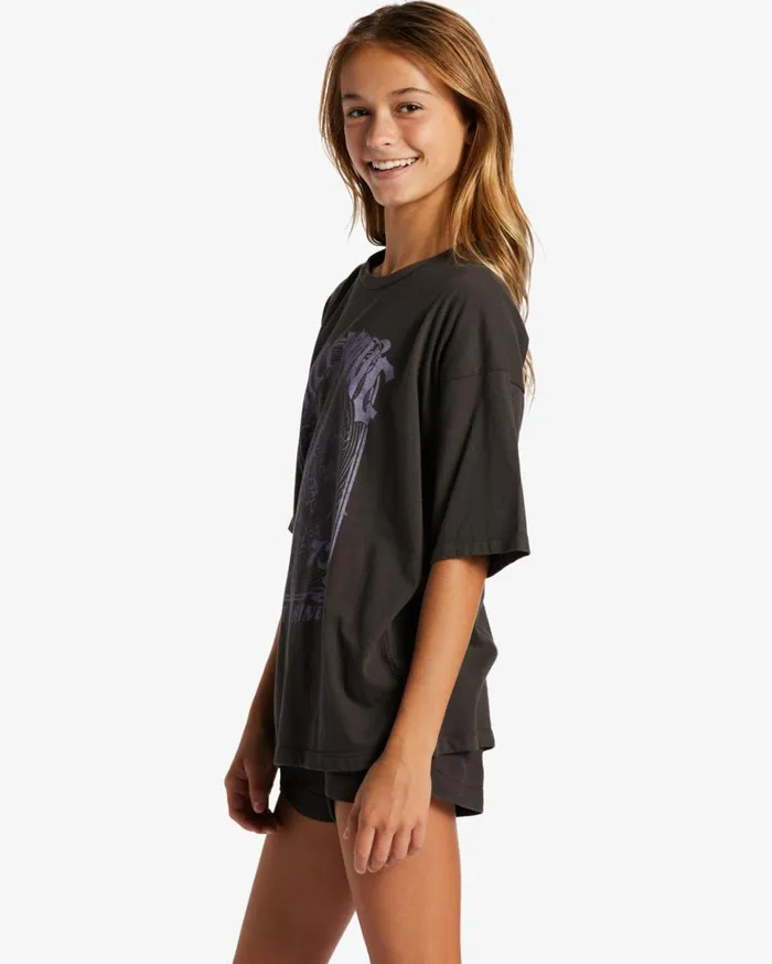 Billabong Girls039 Tops and Tees Women Girl039s Let It Shine TShirt Off Black Billabong Girls039 Tops and Tees Women Girl039s Let It Shine TShirt Off Black