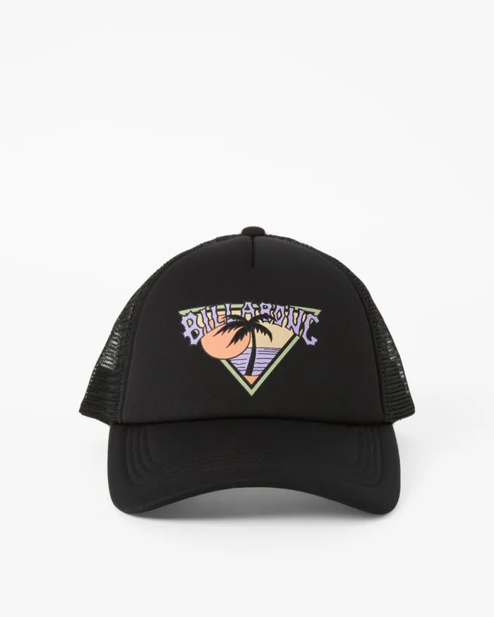 Billabong Hats and Beanies Women Across Waves Trucker Hat Black Sands 1 Billabong Hats and Beanies Women Across Waves Trucker Hat Black Sands 1