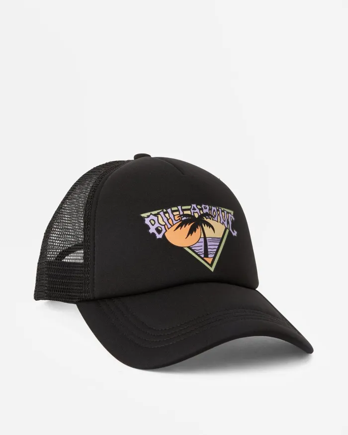 Billabong Hats and Beanies Women Across Waves Trucker Hat Black Sands 1 Billabong Hats and Beanies Women Across Waves Trucker Hat Black Sands 1