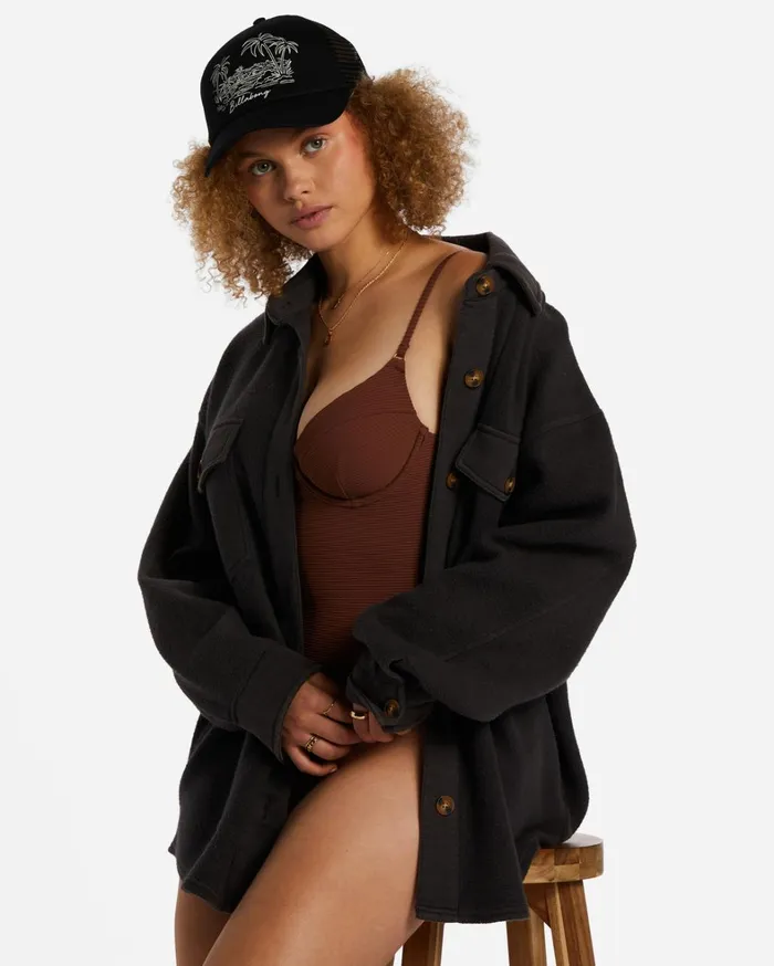 Billabong Hats and Beanies Women Aloha Forever Trucker Hat Black Sands 1 Billabong Hats and Beanies Women Aloha Forever Trucker Hat Black Sands 1