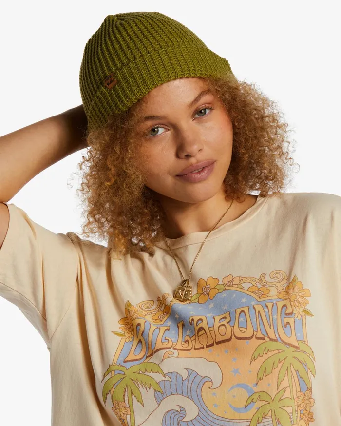 Billabong Hats and Beanies Women Alta Beanie Green Eyes