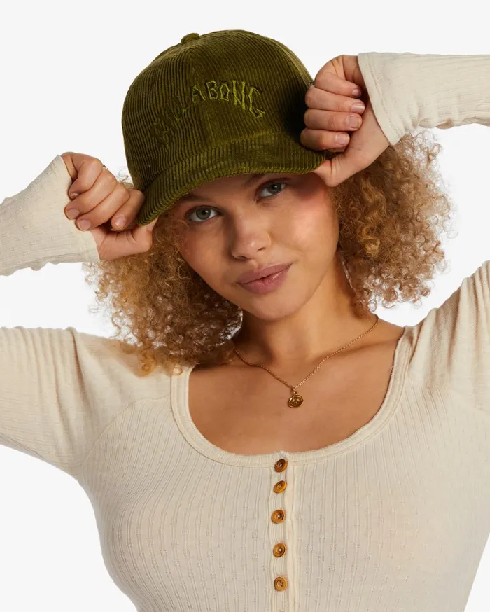 Billabong Hats and Beanies Women Dad Cap Strapback Hat Avocado