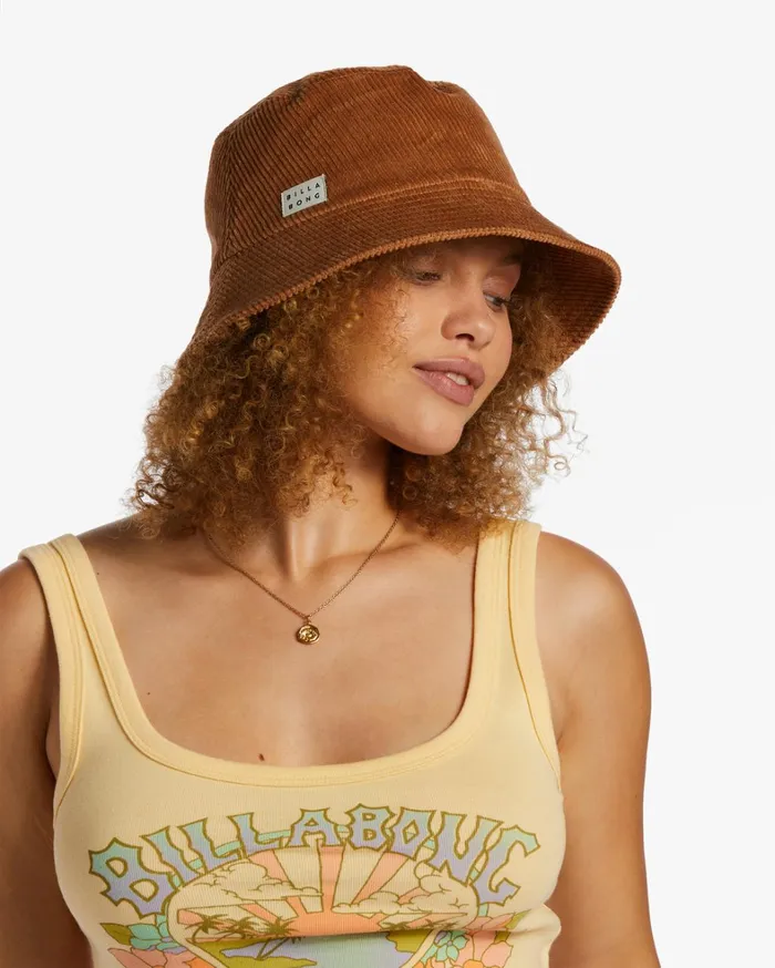 Billabong Hats and Beanies Women Here We Go Bucket Hat Cider