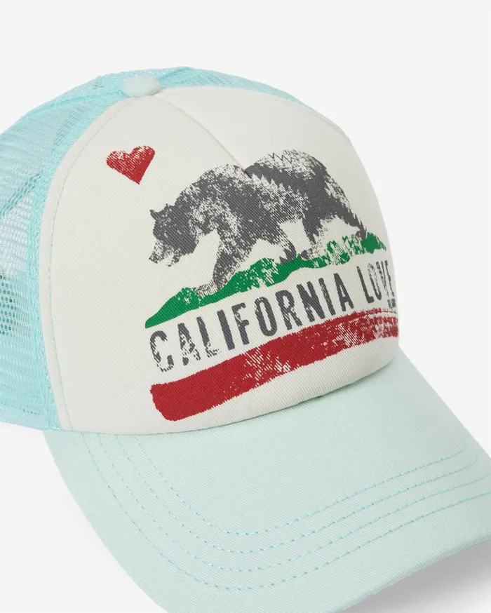 Billabong Hats and Beanies Women Pitstop Trucker Hat Soft Mint Billabong Hats and Beanies Women Pitstop Trucker Hat Soft Mint
