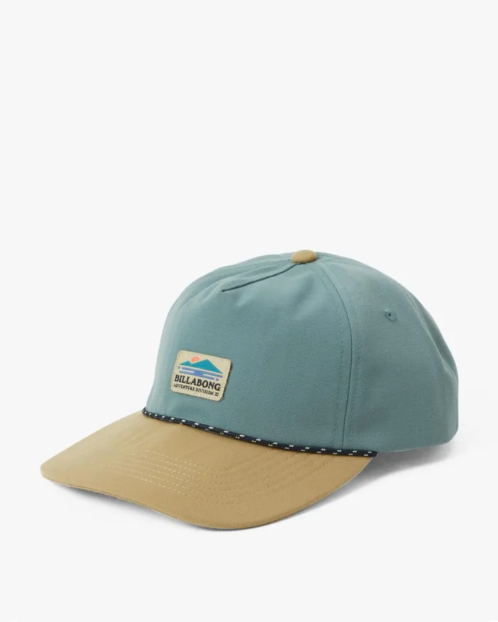 Billabong Hats Men ADiv Strapback Hat Washed Blue