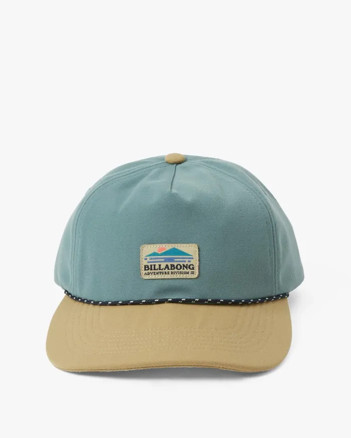 Billabong Hats Men ADiv Strapback Hat Washed Blue Billabong Hats Men ADiv Strapback Hat Washed Blue