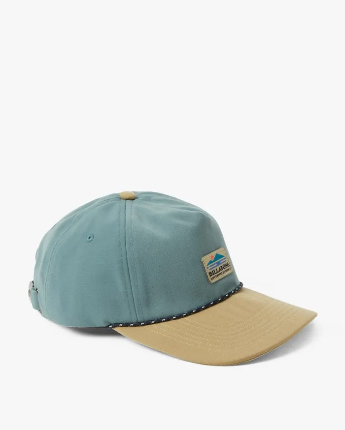 Billabong Hats Men ADiv Strapback Hat Washed Blue Billabong Hats Men ADiv Strapback Hat Washed Blue