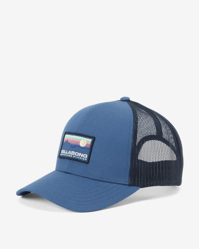 Billabong Hats Men ADiv Walled Trucker Hat Space Blue