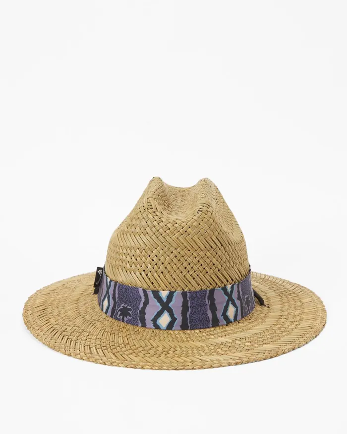 Billabong Hats Men Mai Tides Straw Lifeguard Hat Dusty Grape Billabong Hats Men Mai Tides Straw Lifeguard Hat Dusty Grape