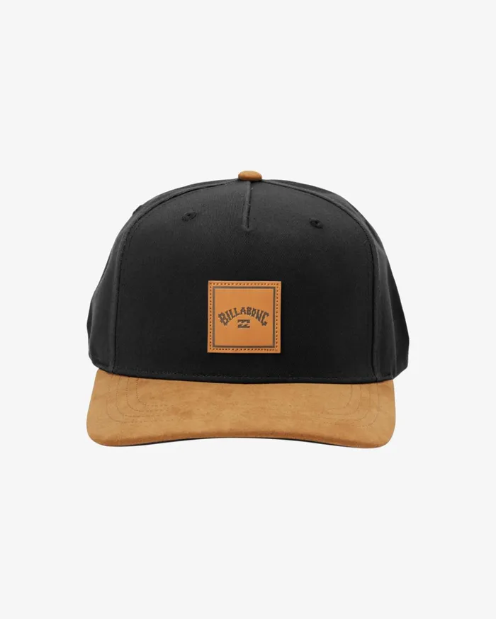 Billabong Hats Men Stacked Snapback Hat BlackTan Billabong Hats Men Stacked Snapback Hat BlackTan
