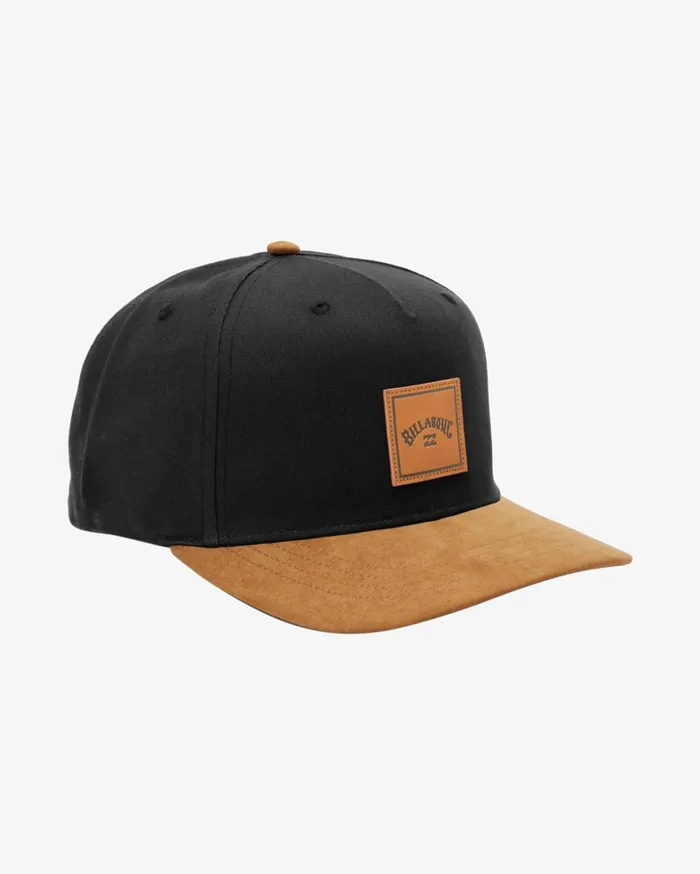 Billabong Hats Men Stacked Snapback Hat BlackTan Billabong Hats Men Stacked Snapback Hat BlackTan
