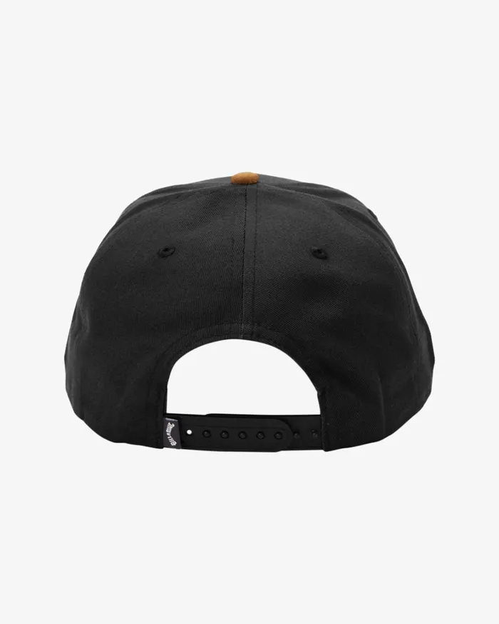 Billabong Hats Men Stacked Snapback Hat BlackTan Billabong Hats Men Stacked Snapback Hat BlackTan