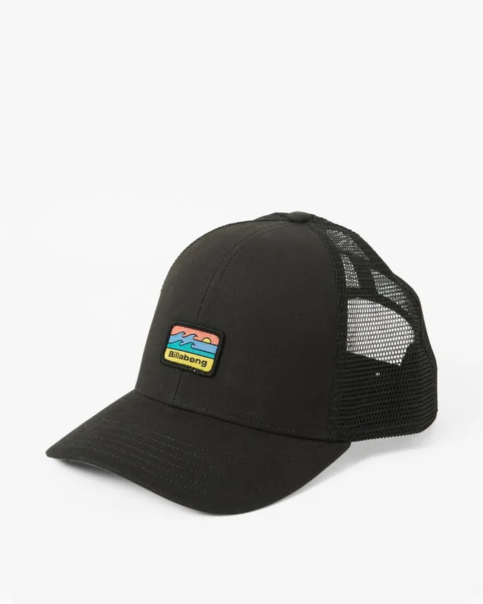Billabong Hats Men Walled Trucker Hat Black