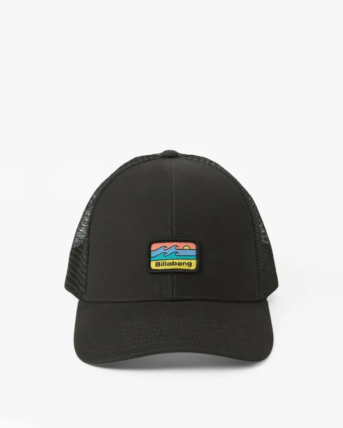 Billabong Hats Men Walled Trucker Hat Black Billabong Hats Men Walled Trucker Hat Black