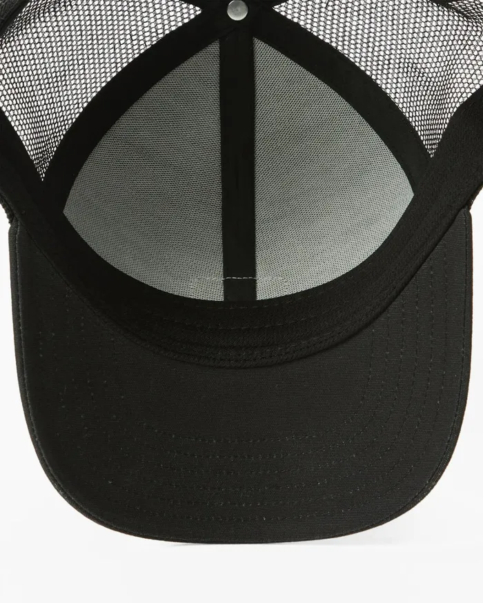 Billabong Hats Men Walled Trucker Hat Black Billabong Hats Men Walled Trucker Hat Black