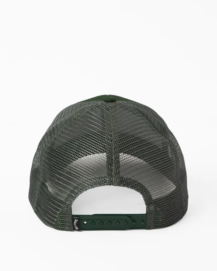 Billabong Hats Men Walled Trucker Hat Dark Forest Billabong Hats Men Walled Trucker Hat Dark Forest