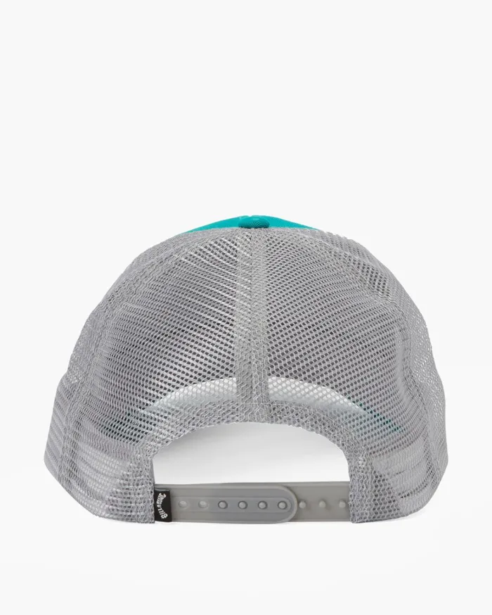 Billabong Hats Men Walled Trucker Hat Deep Teal Billabong Hats Men Walled Trucker Hat Deep Teal