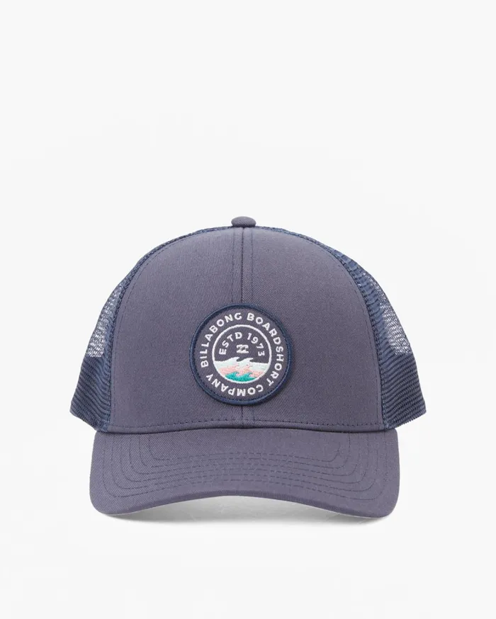 Billabong Hats Men Walled Trucker Hat Navy Billabong Hats Men Walled Trucker Hat Navy