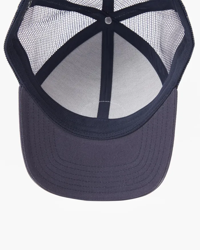 Billabong Hats Men Walled Trucker Hat Navy Billabong Hats Men Walled Trucker Hat Navy
