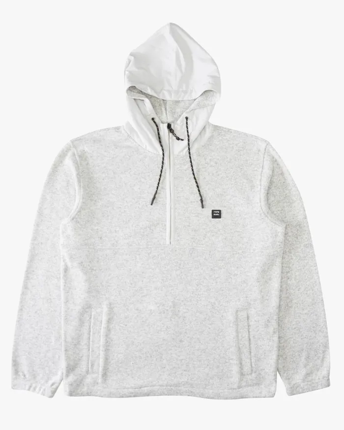Billabong Hoodies and Fleece Men ADiv Boundary Hooded HalfZip Pullover Grey Heather Billabong Hoodies and Fleece Men ADiv Boundary Hooded HalfZip Pullover Grey Heather