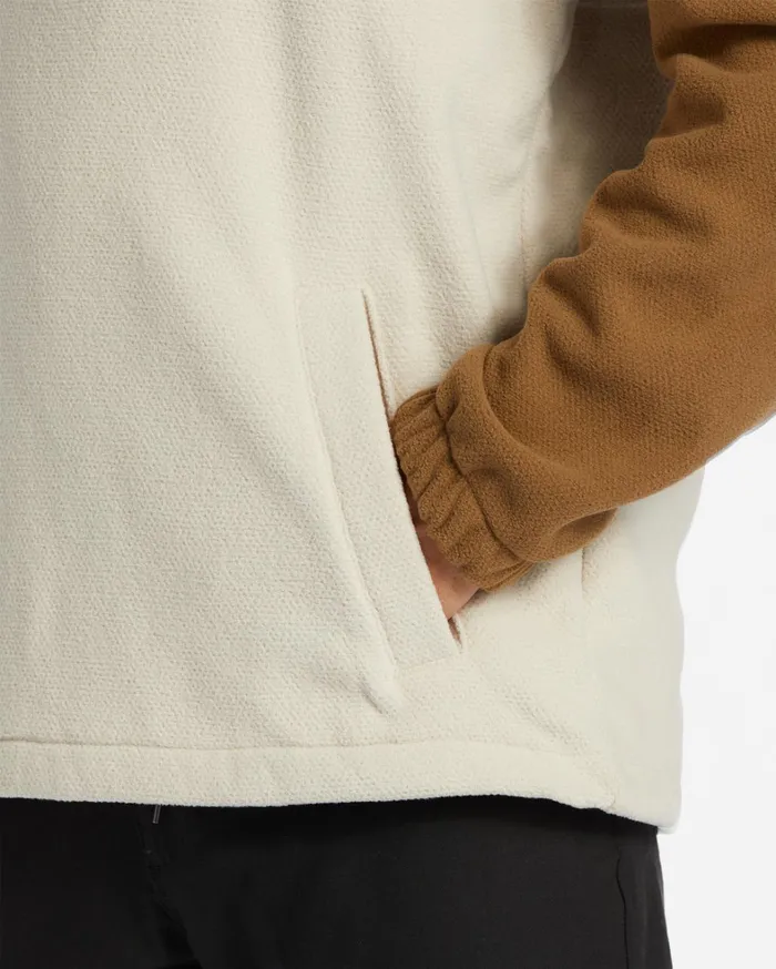 Billabong Hoodies and Fleece Men ADiv Boundary Hooded HalfZip Pullover Otter Billabong Hoodies and Fleece Men ADiv Boundary Hooded HalfZip Pullover Otter