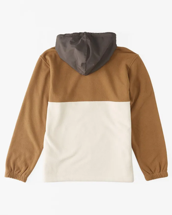 Billabong Hoodies and Fleece Men ADiv Boundary Hooded HalfZip Pullover Otter Billabong Hoodies and Fleece Men ADiv Boundary Hooded HalfZip Pullover Otter